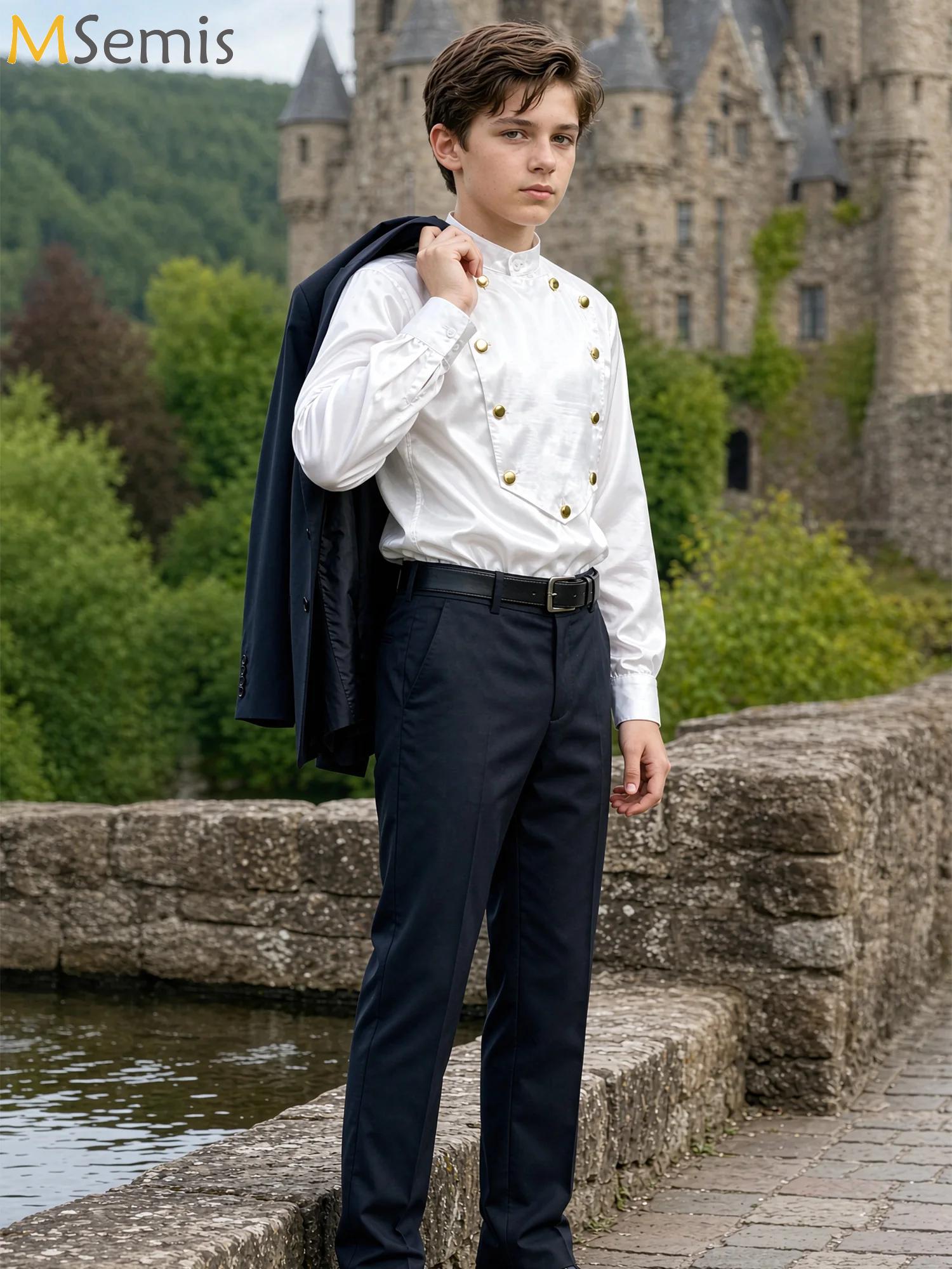 Boys Vintage Renaissance Shirt - Shirts ulasan dan harga